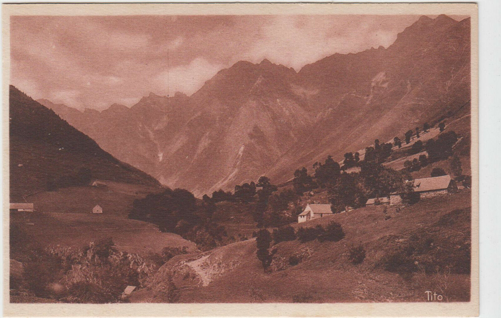 CARTE POSTALE LES PYRENEES LE PLAN D ARAGNOULET MASSIF DU CAMPBIEIL 401924556561