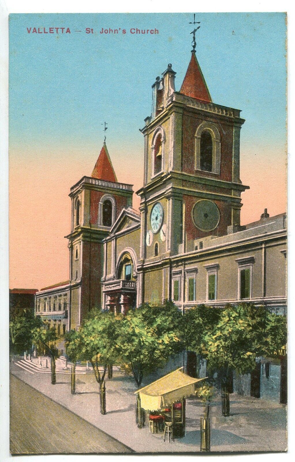 CARTE POSTALE MALTE MALTA SAINT JOHN S CHURCH 400665815681