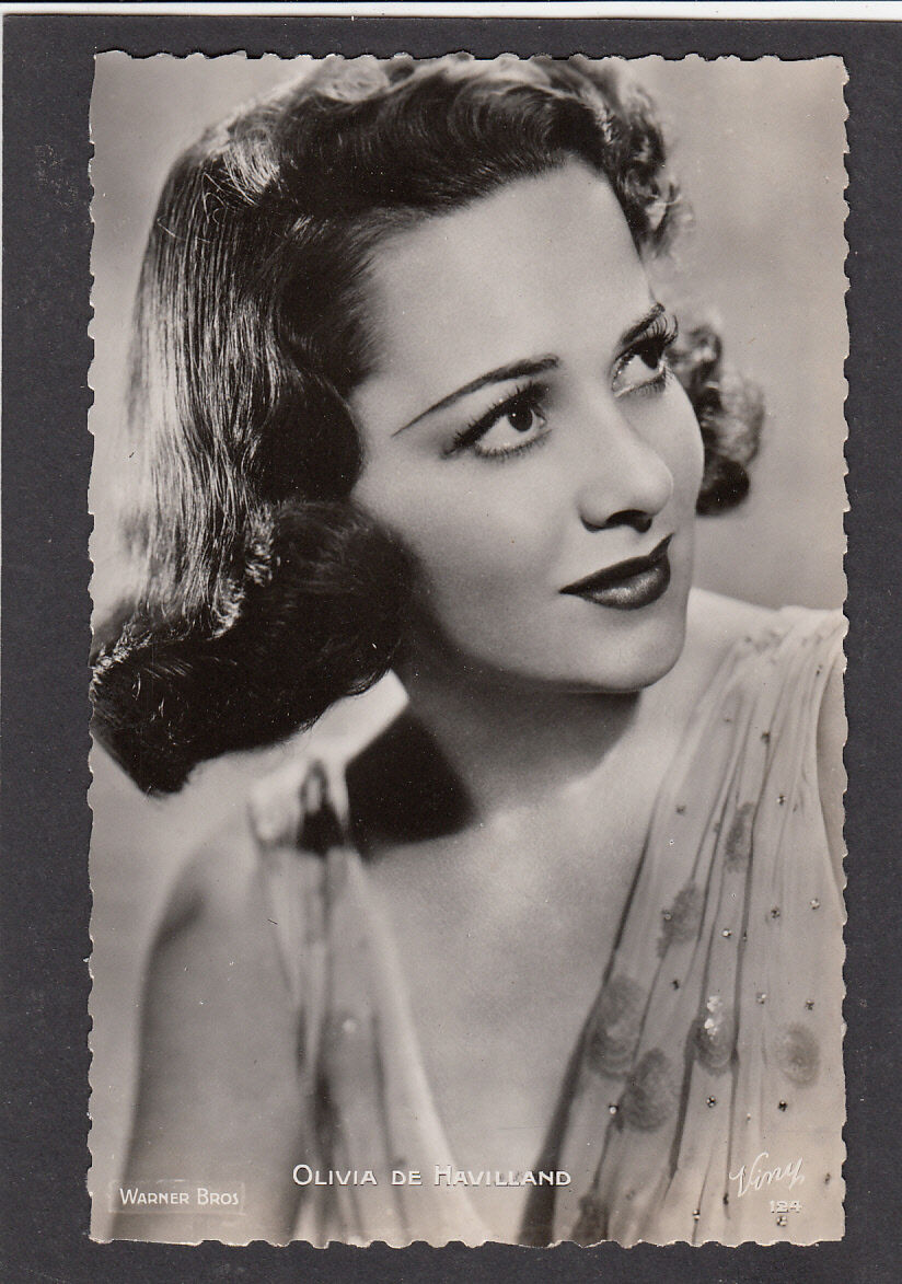 CARTE POSTALE PHOTO PERSONNALITE OLIVIA DE HAVILLAND 121023985301