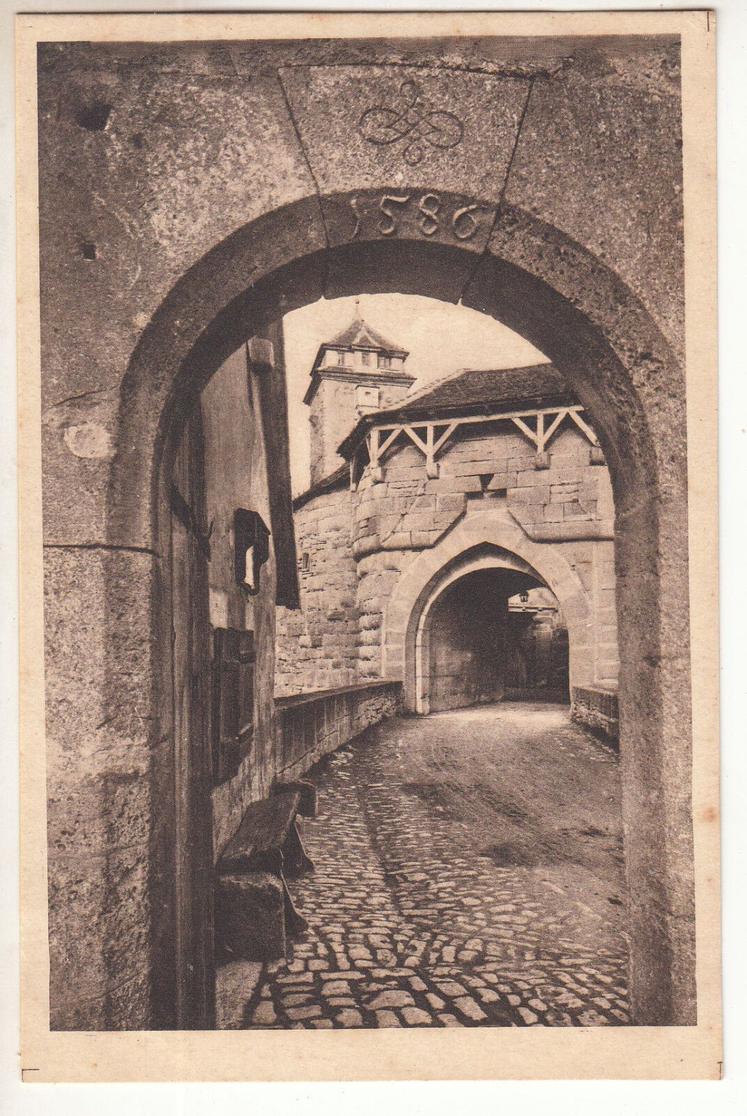 CARTE POSTALE POFTKARTE ALLEMAGNE ROTHENBURG O T SPITALTOR 123450214851