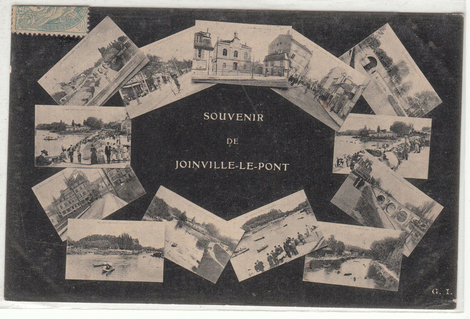 CARTE POSTALE SOUVENIR DE JOINVILLE LE PONT 401934318981