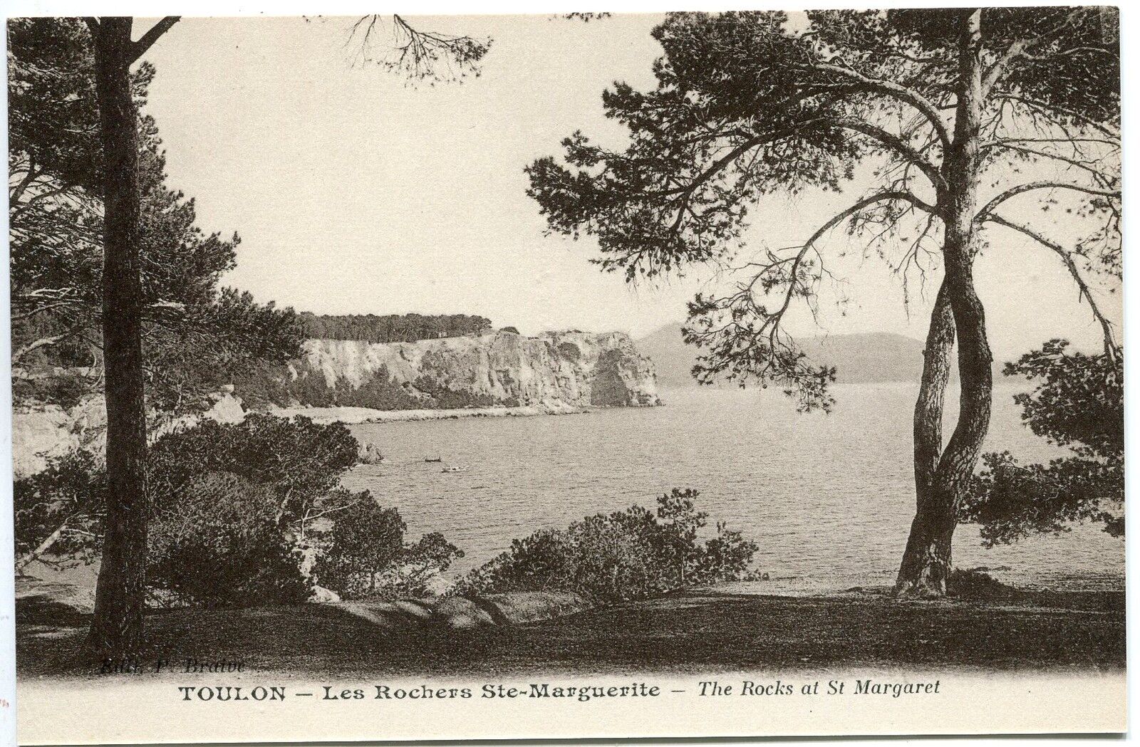 CARTE POSTALE TOULON LES ROCHERS STE MARGUERITE 121235811381