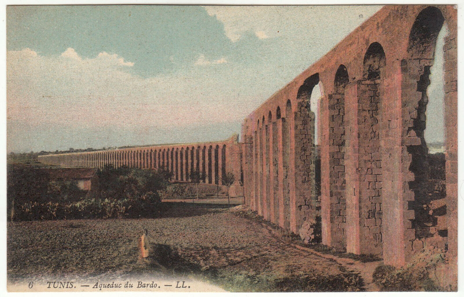 CARTE POSTALE TUNIS AQUEDUC DU BARDO 123961948861