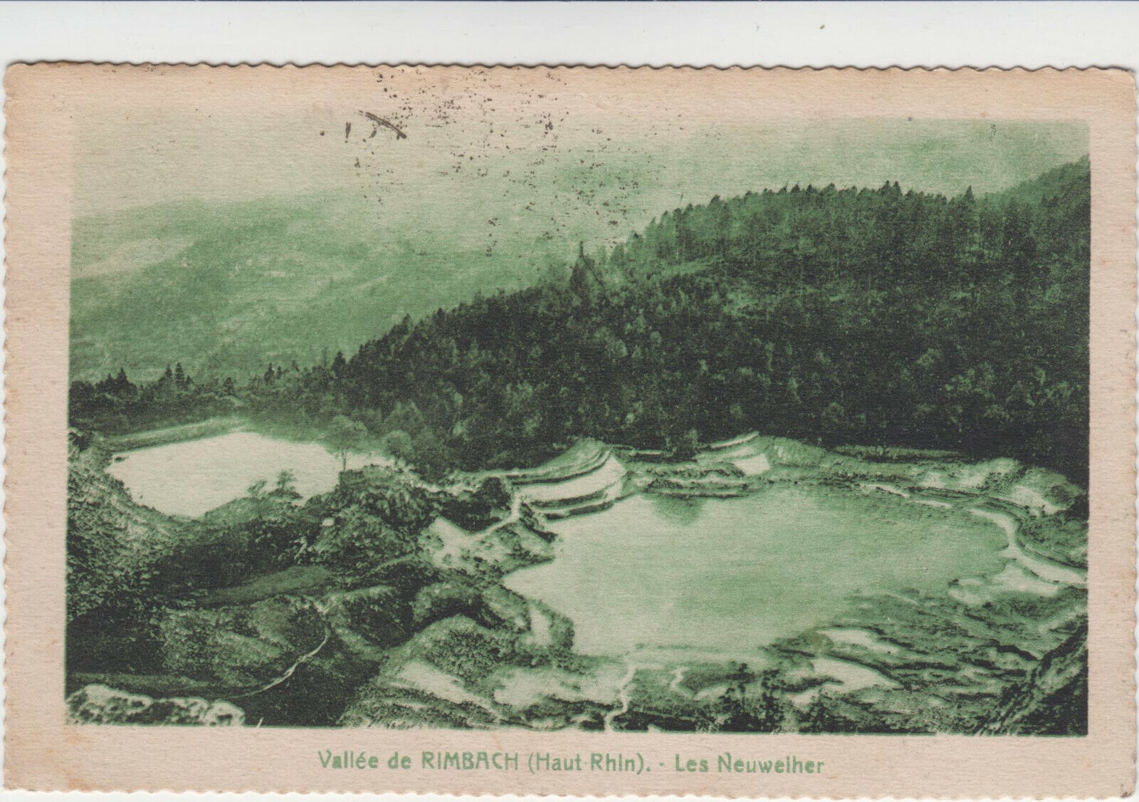 CARTE POSTALE VALLEE DE RIMBACH HAUT RHIN LES NEUWELHER 123914858161