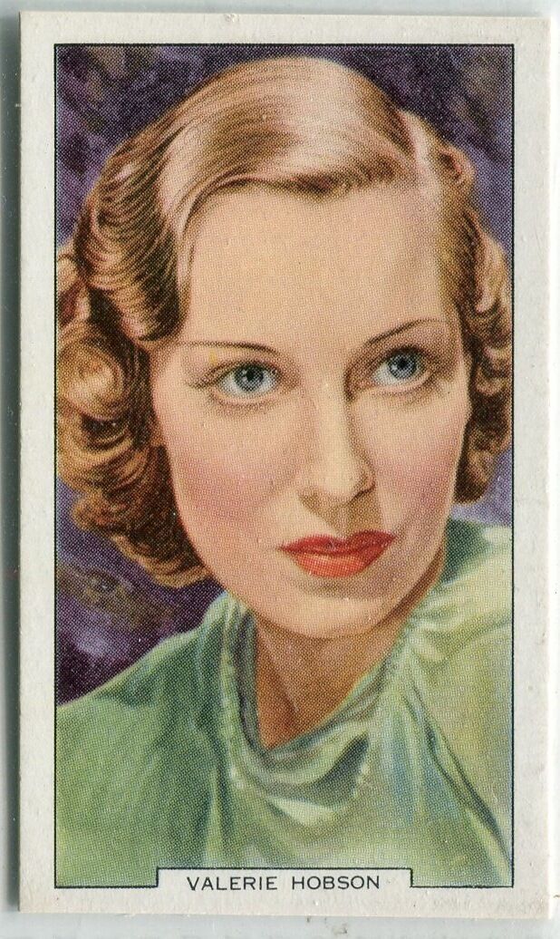 CHROMO PERSONNAGE CELEBRE STAR VALERIE HOBSON 400335056391