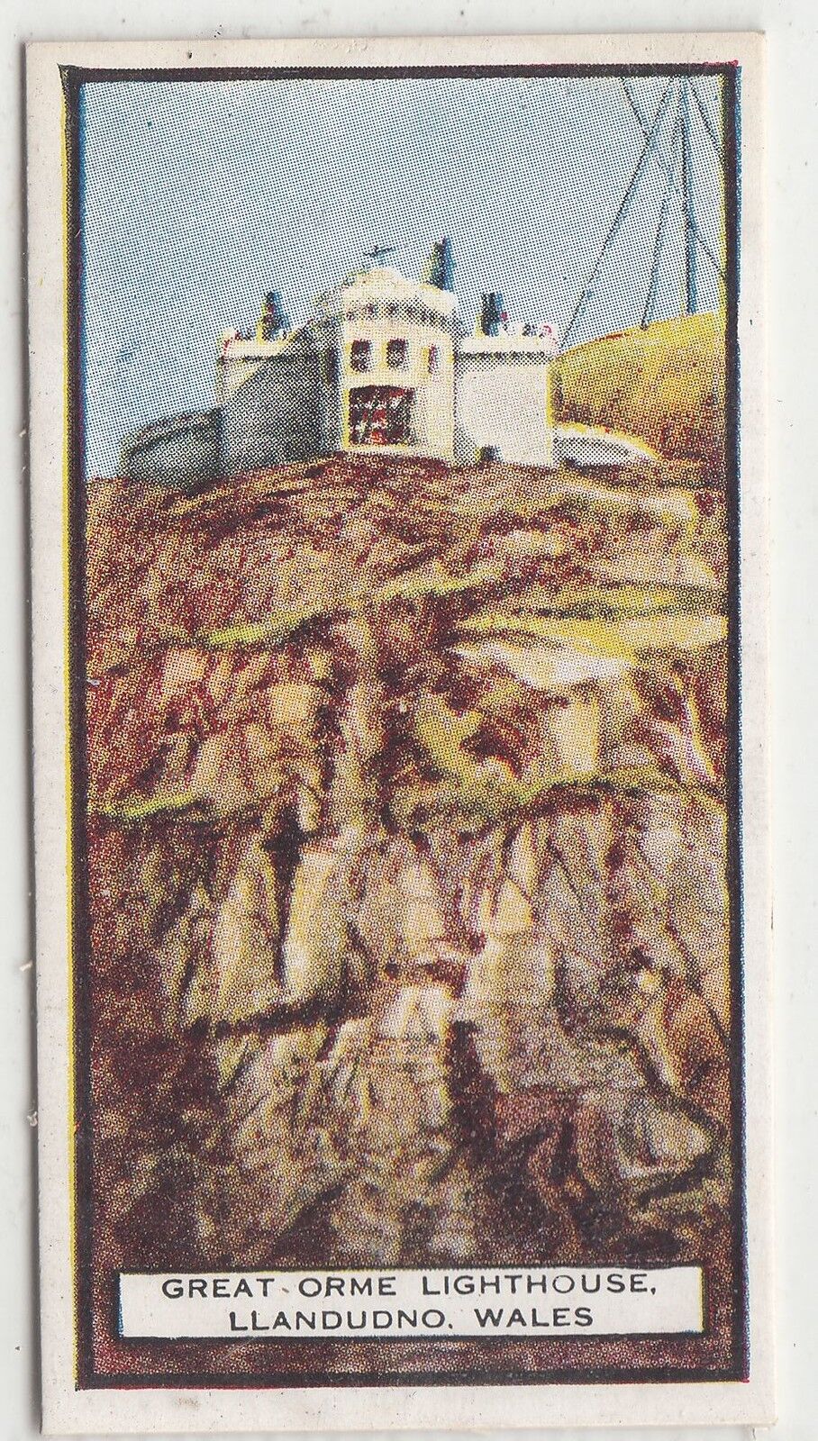 CHROMO VIRGINIA CIGARETTE PHARE GREAT ORME LIGHTHOUSE 122112132791