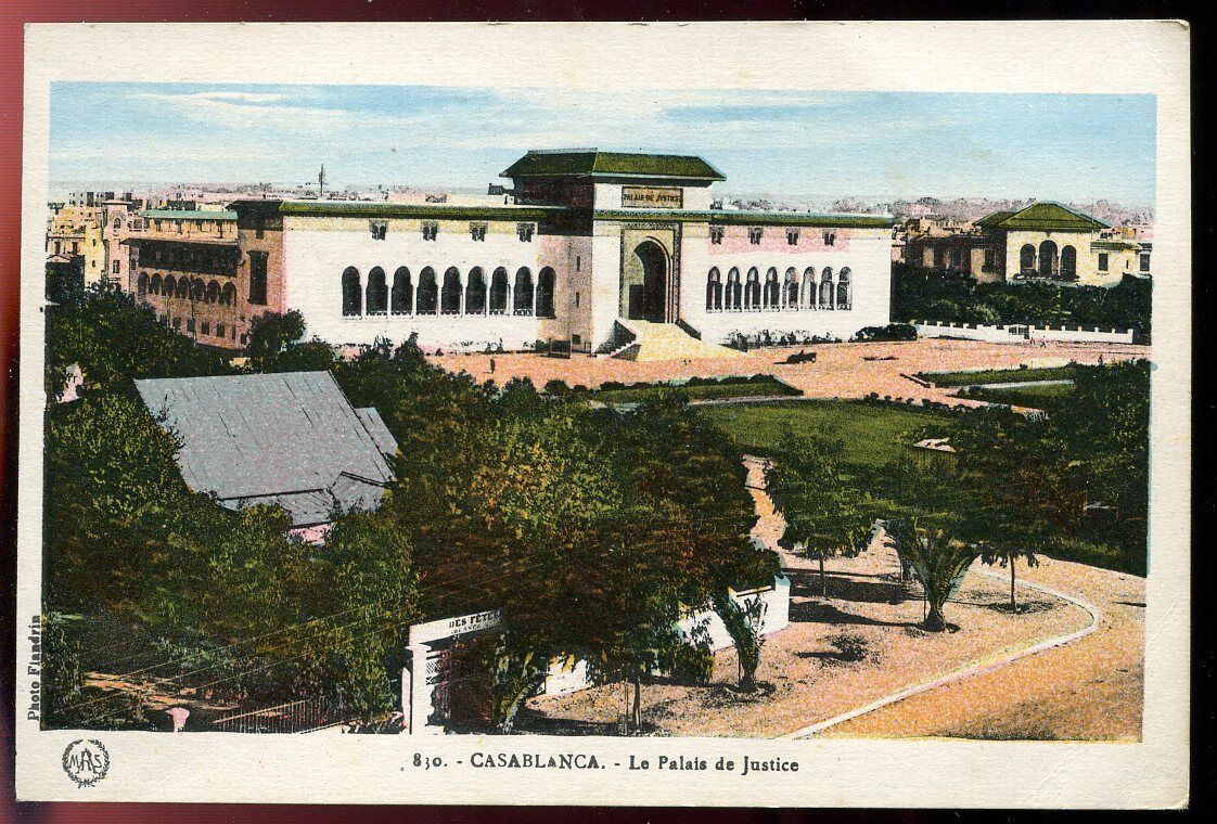 CP CASABLANCA LE PALAIS DE JUSTIE N 830 AFRIQUE 110771330241