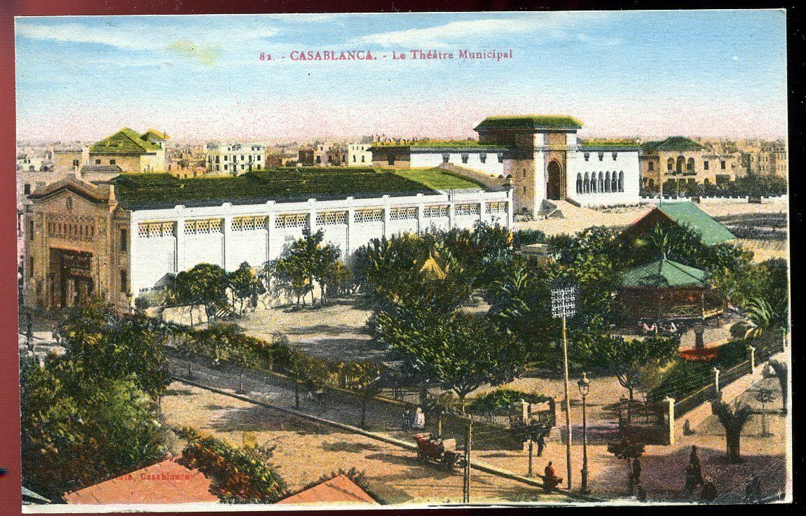 CP CASABLANCA LE THEATRE MUNICIPAL N 82 AFRIQUE 110771330371