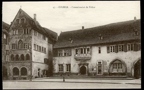 CPA COLMAR COMMISSARIAT DE POLICE 110631480291