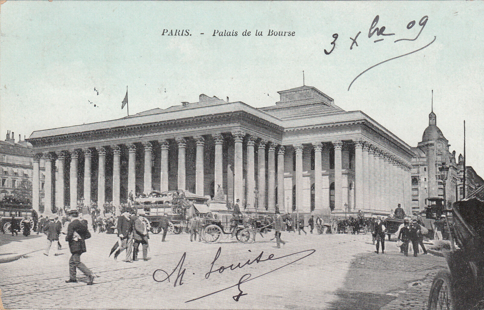 CPA PARIS PALAIS DE LA BOURSE 400442059441