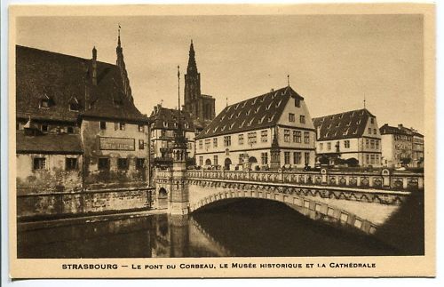 CPA STRASBOURG LE PONT CORBEAU LE MUSEE HISTORIQUE 110614111671