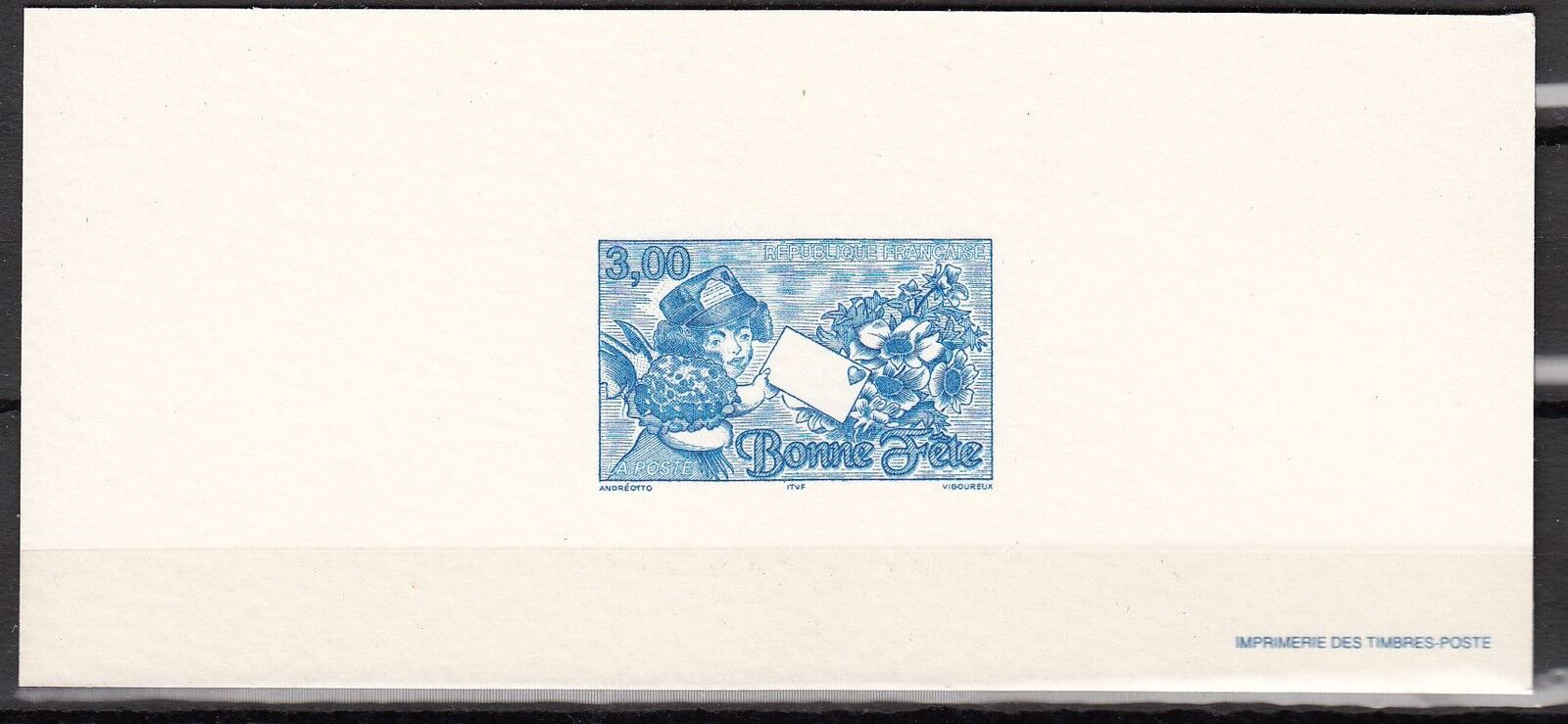 FRANCE GRAVURES DU TIMBRE N 3133 BONNE FETE 401114838391