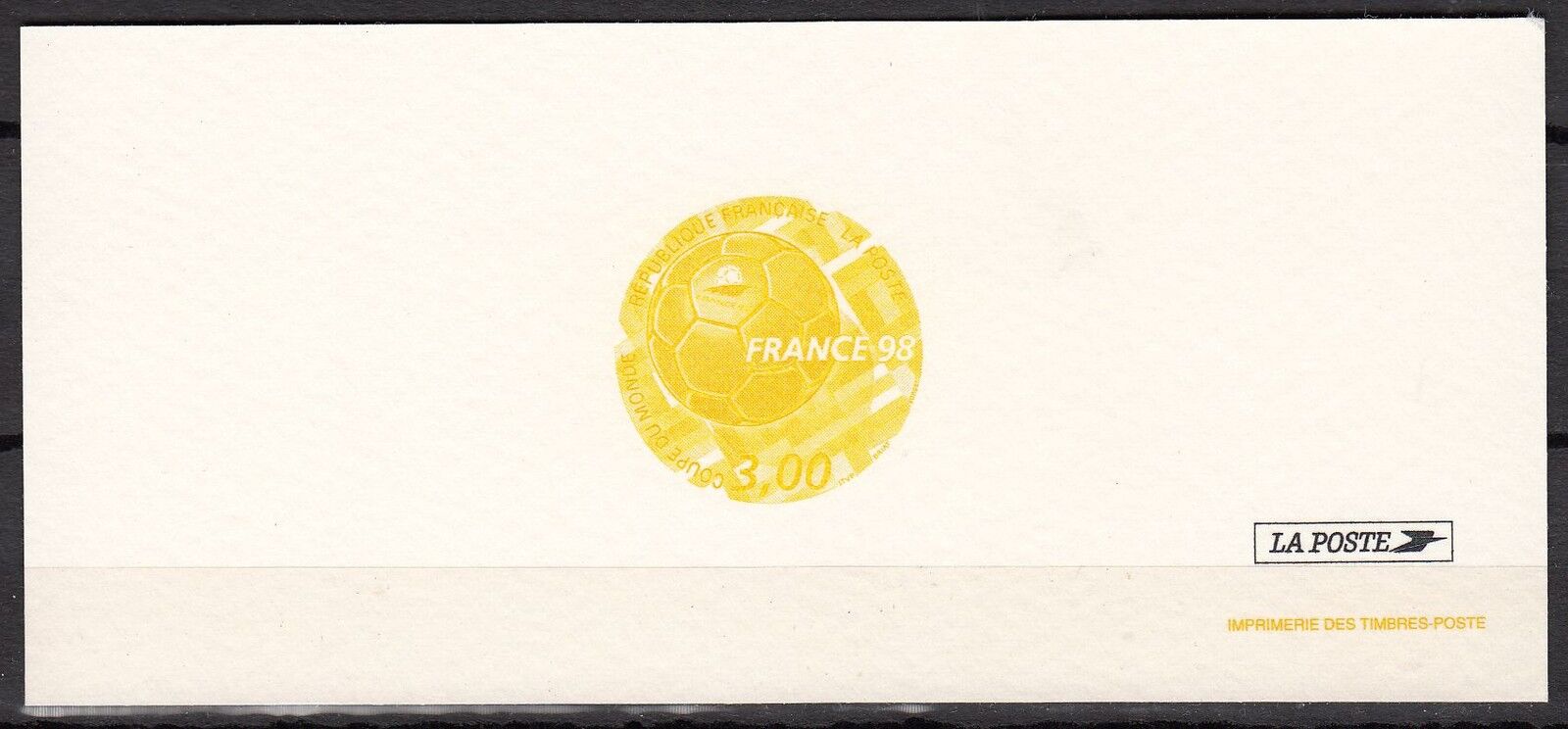 FRANCE GRAVURES DU TIMBRE N 3170 FOOTBALL FRANCE 98 121974624971