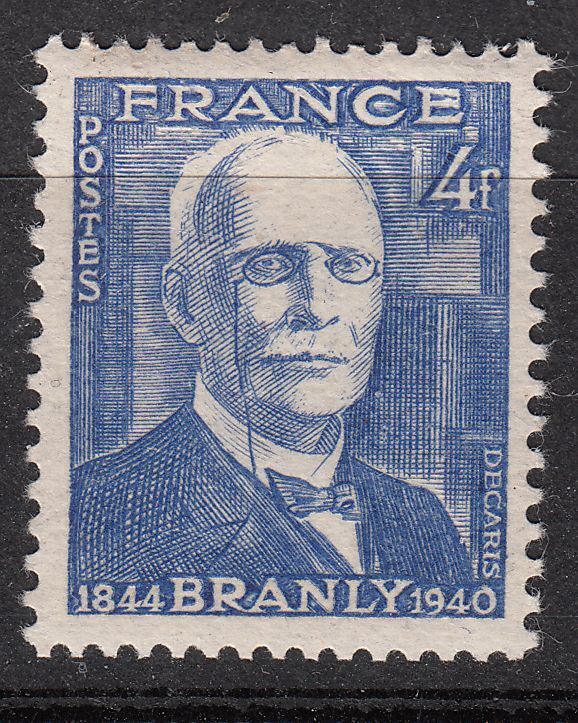 FRANCE TIMBRE N 599 EDOUARD BRANLY 400664152051