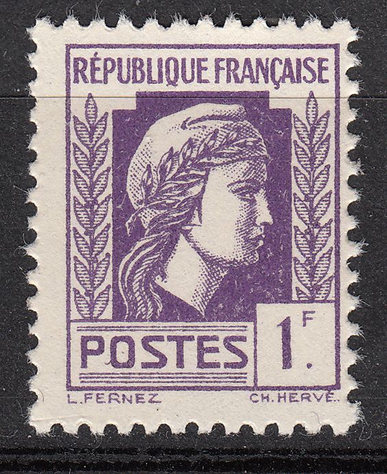 FRANCE TIMBRE N 637 SERIE D ALGER MARIANNE 400620497221