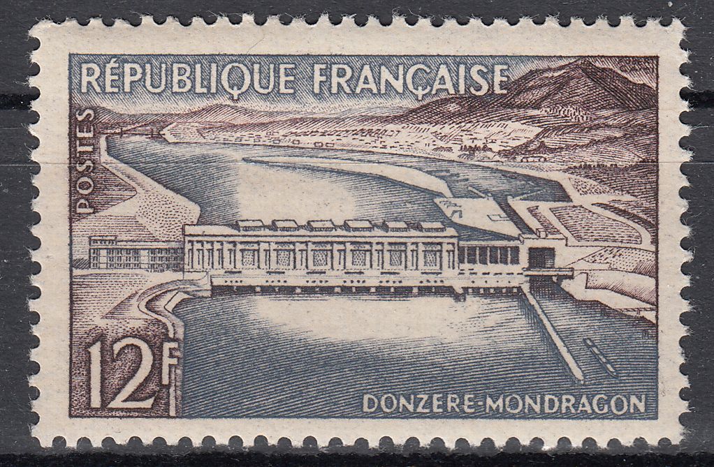 FRANCE TIMBRE NEUF N 1078 BARRAGE DE DONZERE MONDRAGON 121265044561