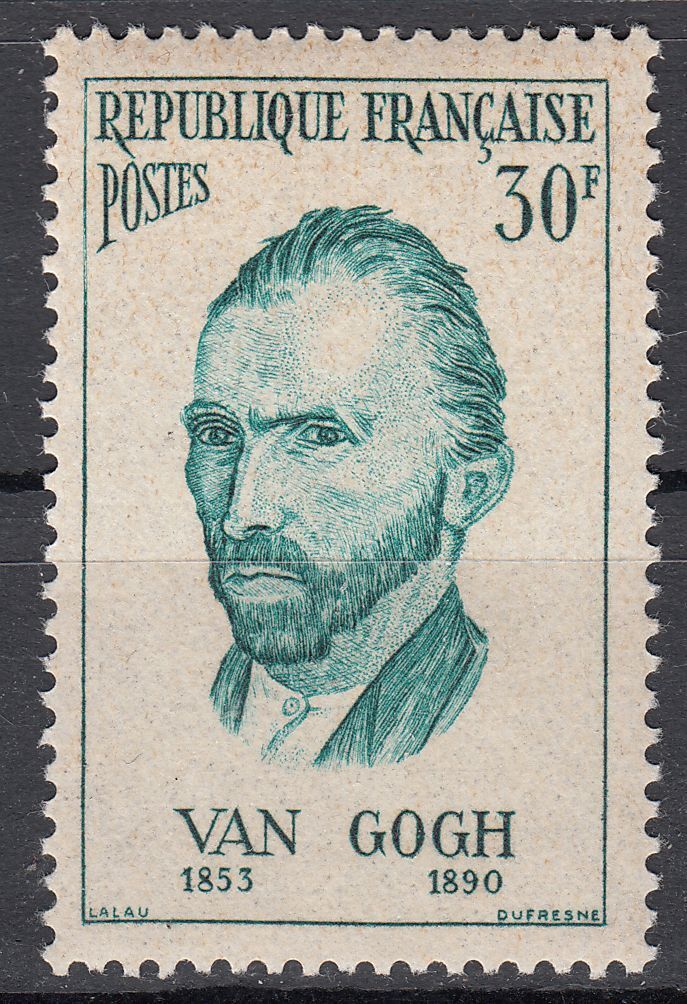 FRANCE TIMBRE NEUF N 1087 VINCENT VAN GOGH PEINTRE NEERLANDAIS 400655176451