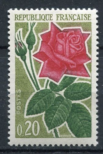 FRANCE TIMBRE NEUF N 1356 ROSES 110623506851