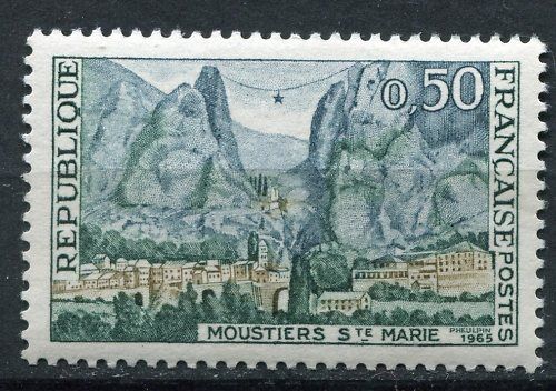 FRANCE TIMBRE NEUF N 1436 MOUSTIERS SAINTE MARIE 120659230441