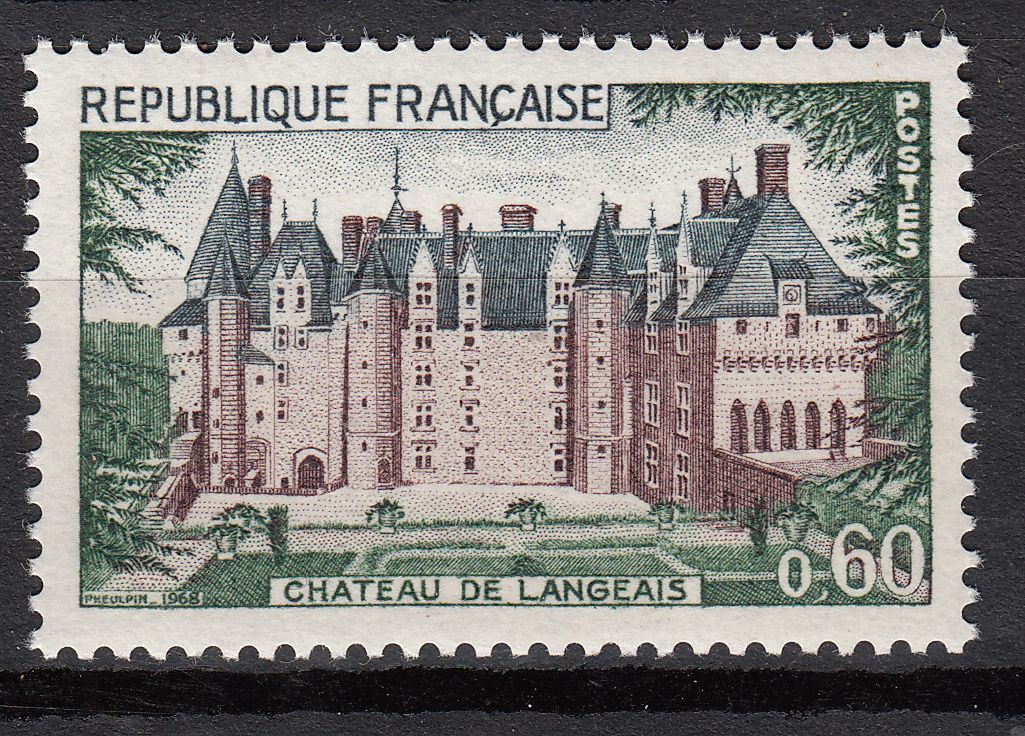 FRANCE TIMBRE NEUF N 1559 CHATEAU DE LANGEAIS 401079591471