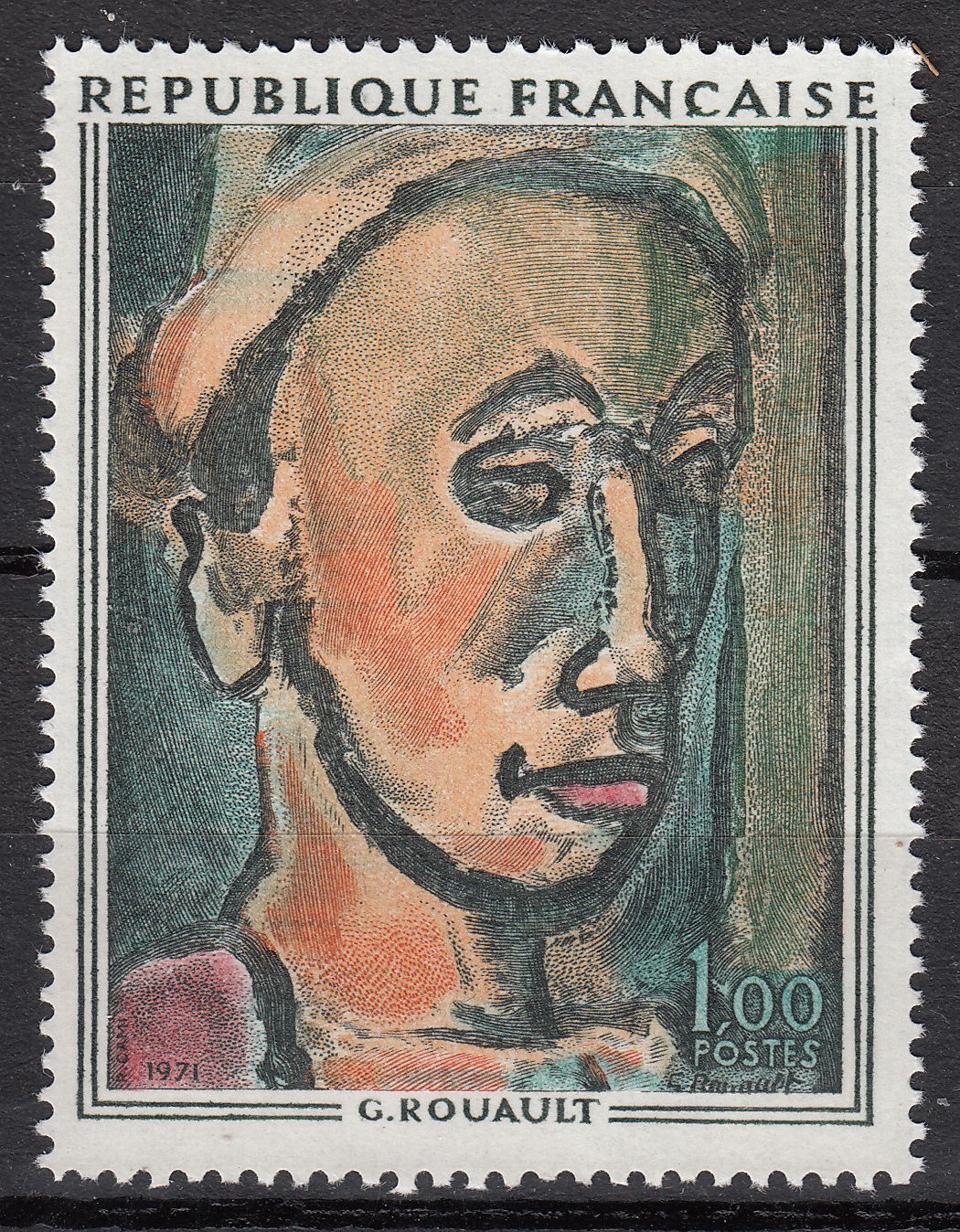 FRANCE TIMBRE NEUF N 1673 SONGE CREUX DE ROUAULT 122248862811