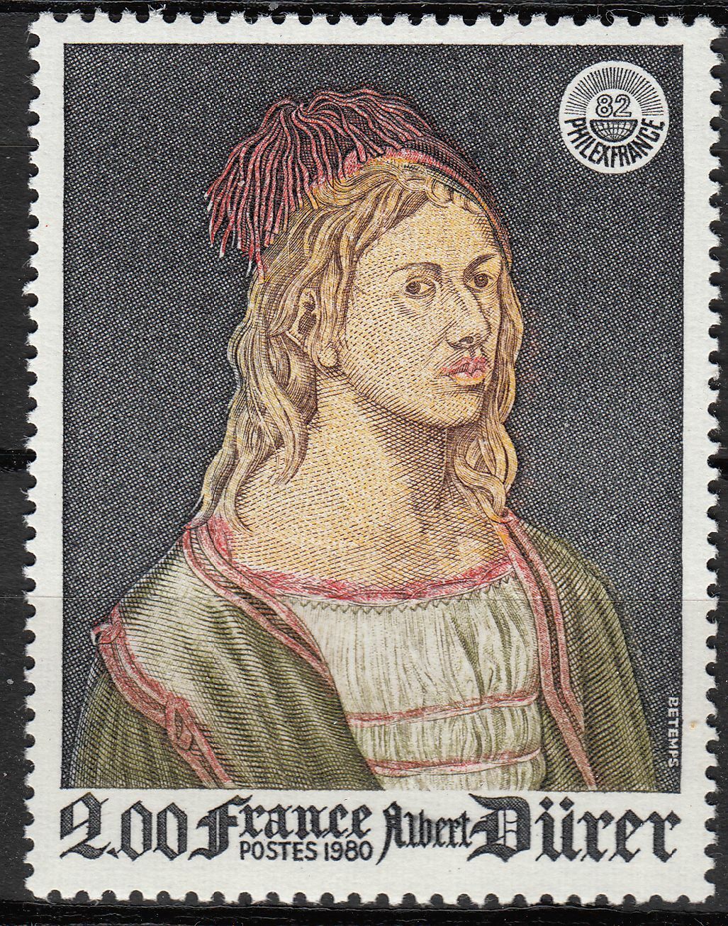 FRANCE TIMBRE NEUF N 2090 ALBRECHT DURER 402872870061