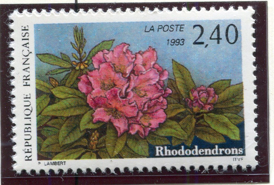 FRANCE TIMBRE NEUF N 2849 RODODENDRONS 400810913131