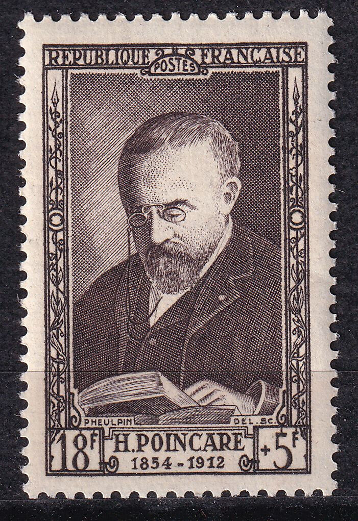 FRANCE TIMBRE NEUF N 933 JULES HENRI POINCARE PHYSICIEN 125788291671