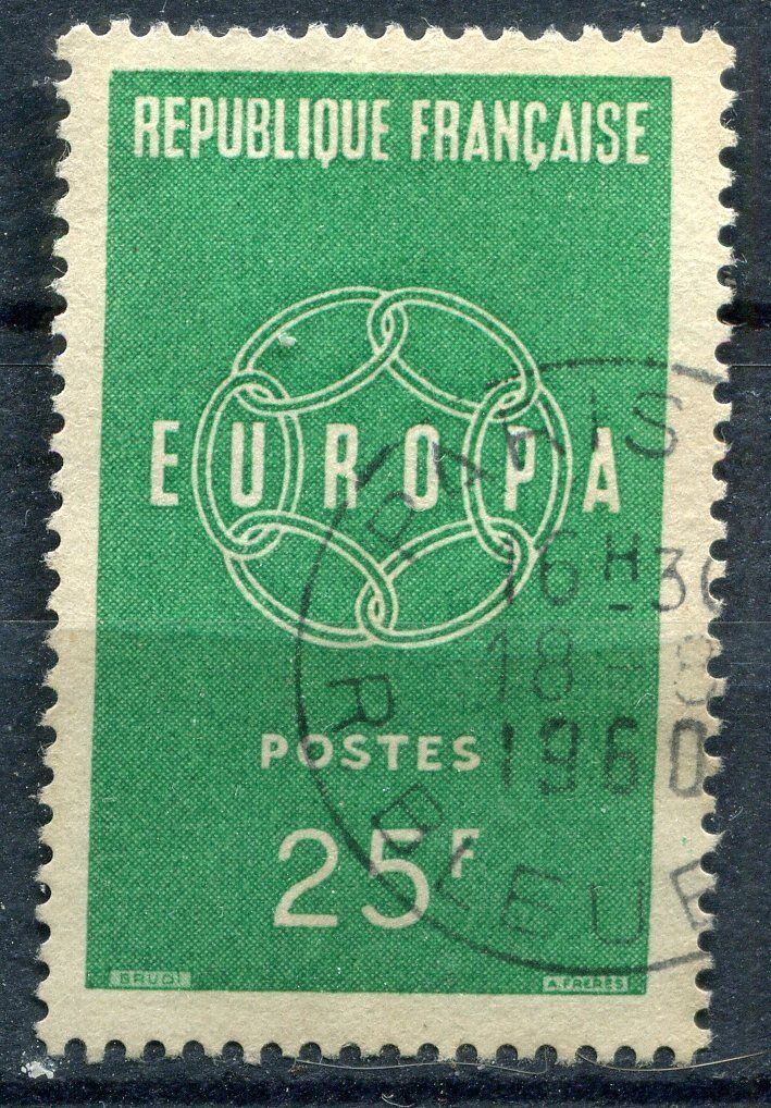 FRANCE TIMBRE OBL N 1218 EUROPA 120969597601