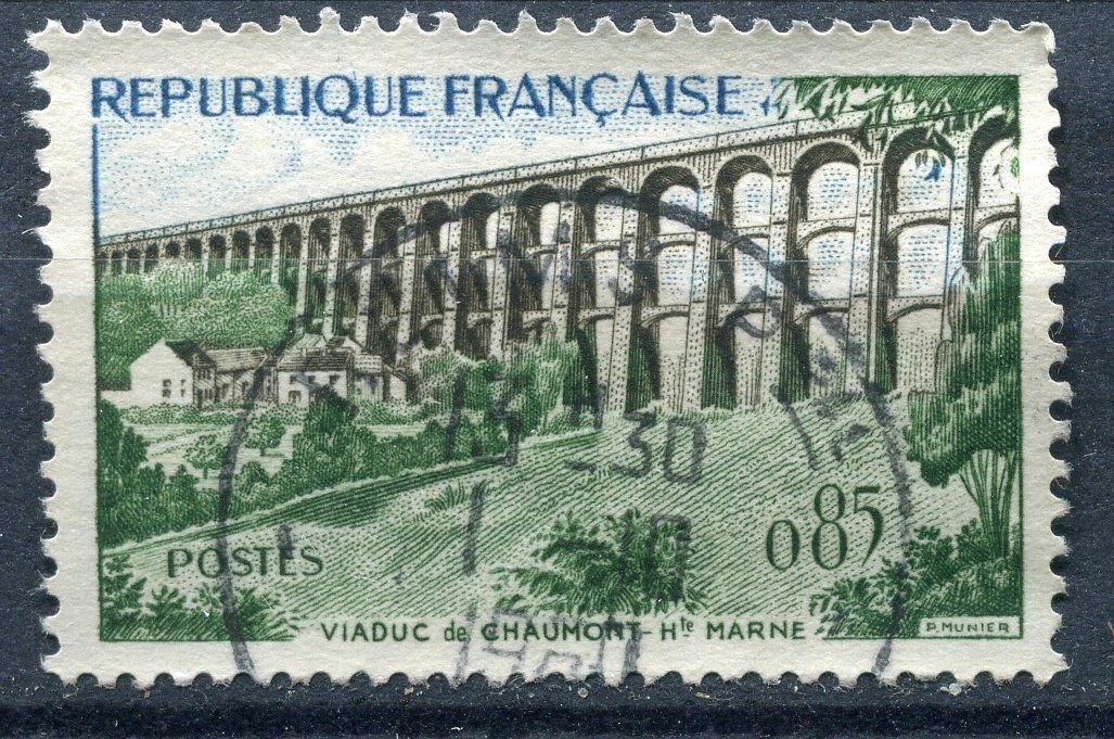 FRANCE TIMBRE OBL N 1240VIADUC DE CHAUMONT 120967476821