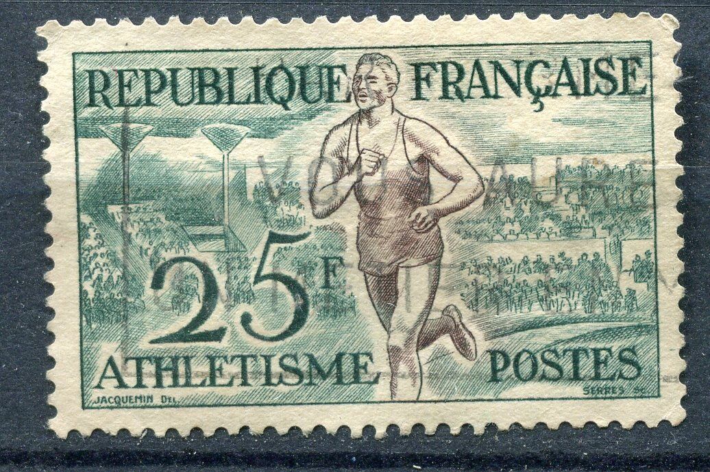 FRANCE TIMBRE OBL N 961 ATHLETISME 110937174871