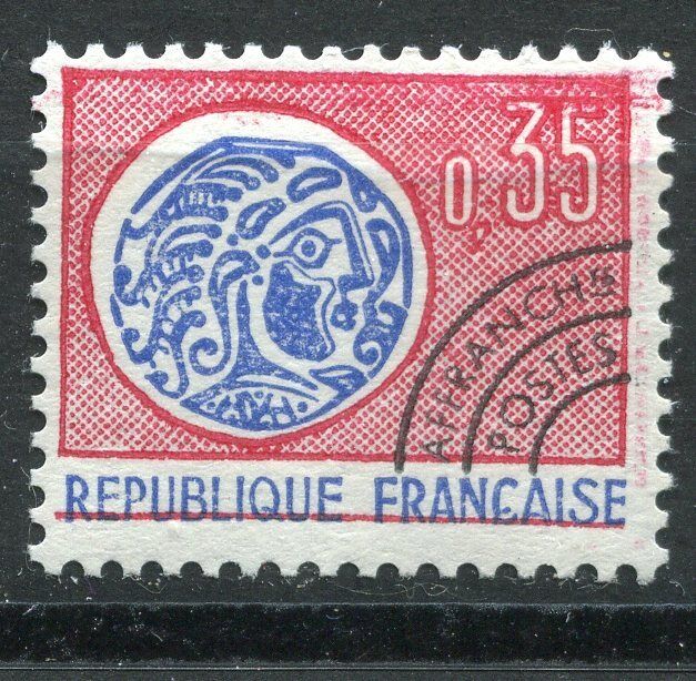 FRANCE TIMBRE PREOBLITERE N 127 OBL TYPE MONNAIE GAULOISE 121498419531