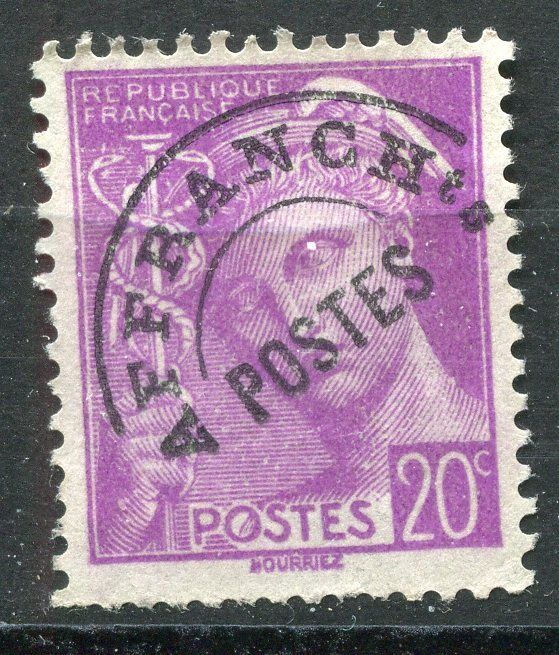 FRANCE TIMBRE PREOBLITERE N 78 OBL TYPE MERCURE 400813350301