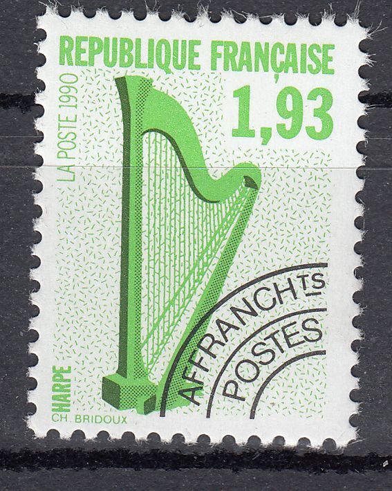 FRANCE TIMBRE PREOBLITERE NEUF N 210 HARPE 401659974331