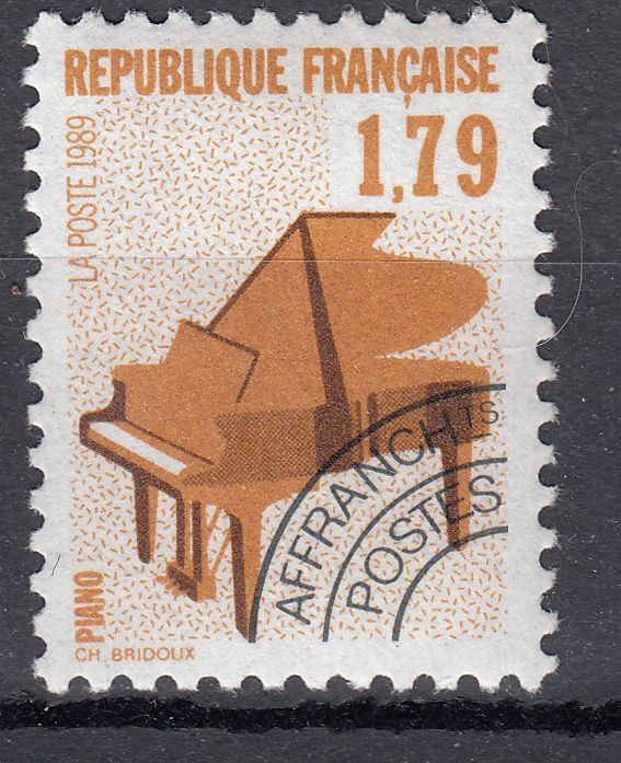 FRANCE TIMBRE PREOBLITERE OBL N 203 PIANO 401659952251