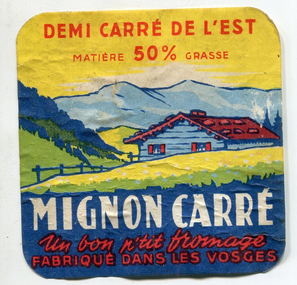 FROMAGE DEMI CARRE DE L EST MIGNON CARRE VOSGES 400875857761