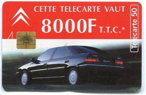 TELECARTE 50 CITROEN 110620815871