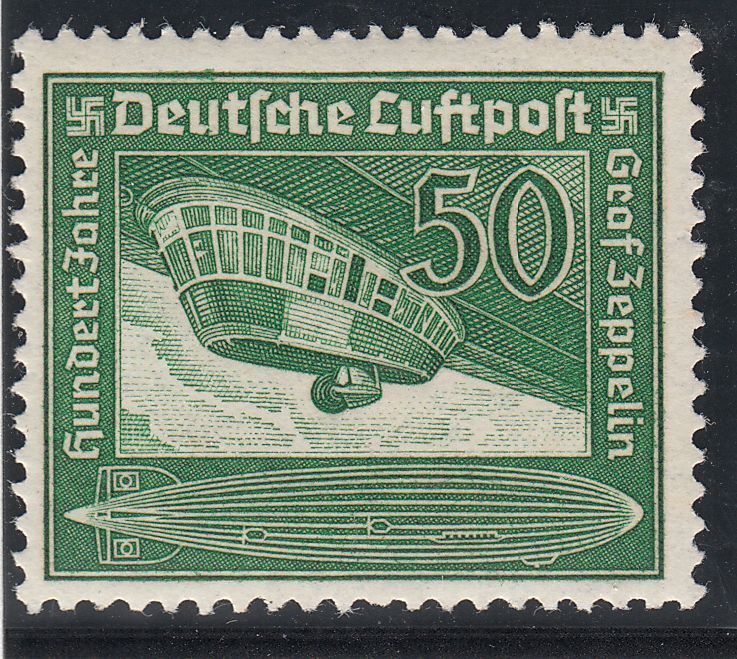 TIMBRE ALLEMAGNE PA neuf N 58 POSTE AERIENNE COMTE F VON ZEPPELIN 401184467861