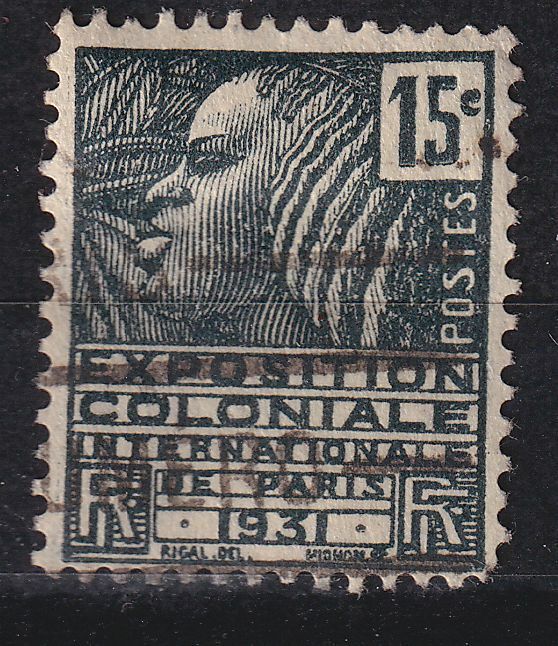 TIMBRE FRANCE OBLITERE N 270 EXPOSITION COLONIALE PARIS 1931 403641005511