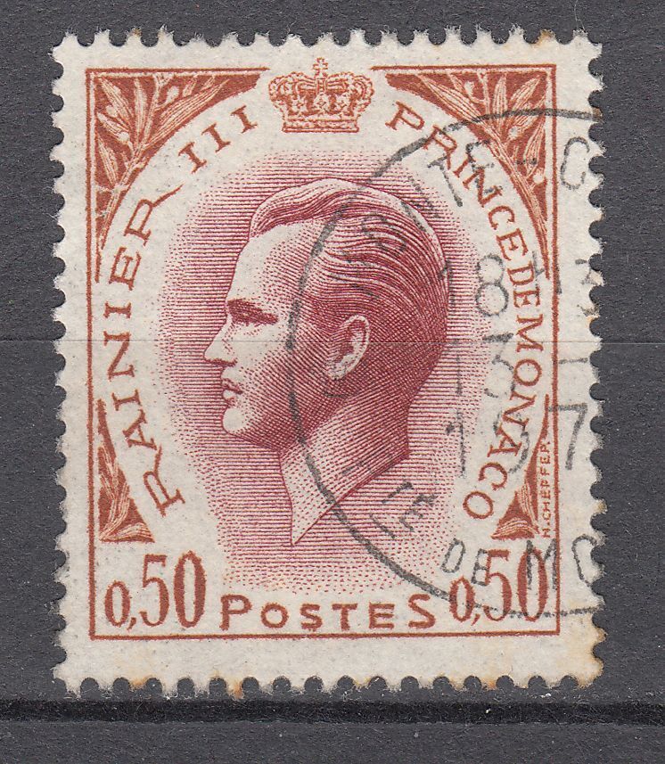 TIMBRE MONACO OBL N 774 PRINCE RAINIER III 123320144811