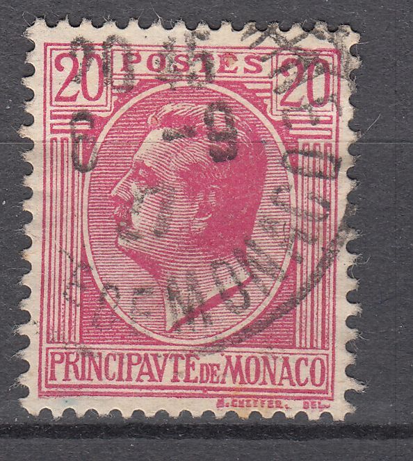 TIMBRE MONACO OBL N 79 PRINCE LOUIS II 123364201201