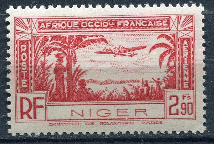 TIMBRE NIGER NEUF N 2 PA POSTE AERIENNE AVION 121083087221