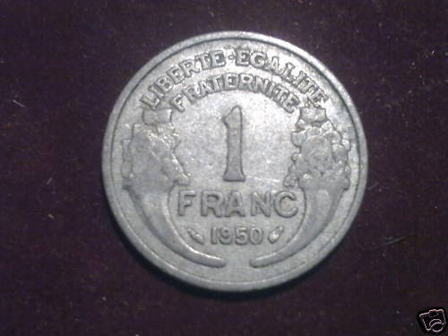 1 FRANC MORLON 1950 110613377102