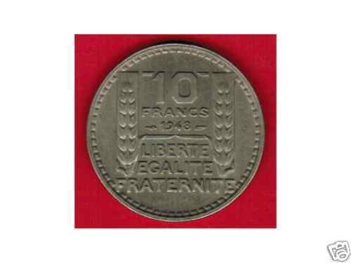 10 FRANCS TURIN 1948 110613330082