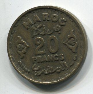 20 FRANCS MAROC 1371 120883175262