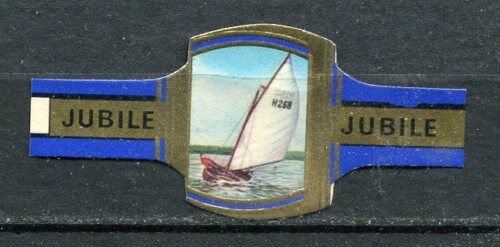 BAGUE DE CIGARE JUBILE BATEAU A VOILE VOETSJOL N3 120694714602