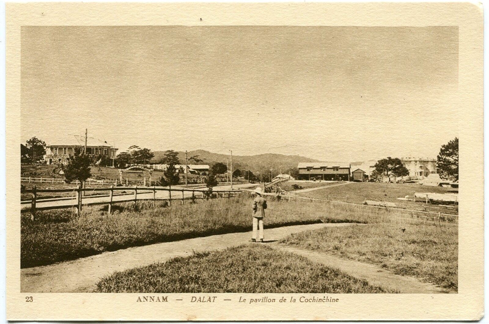 CARTE POSTALE ANNAM DALAT LE PAVILLON DE LA COCHINCHINE 400619126122