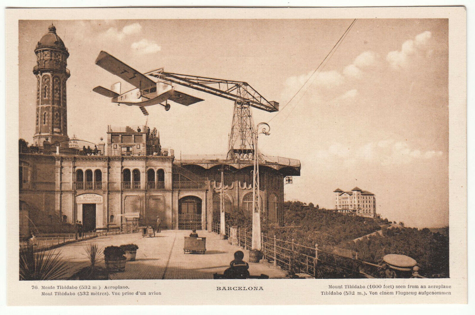 CARTE POSTALE BARCELONA MONTE TIBIDABO MONT 401998811482