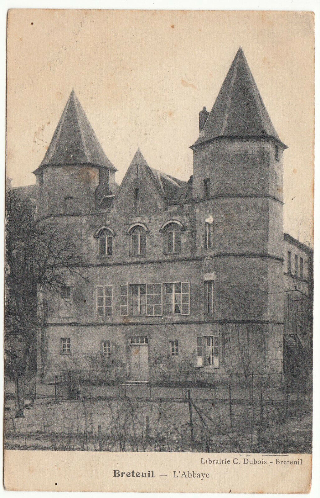 CARTE POSTALE BRETEUIL L ABBAYE 401959879662