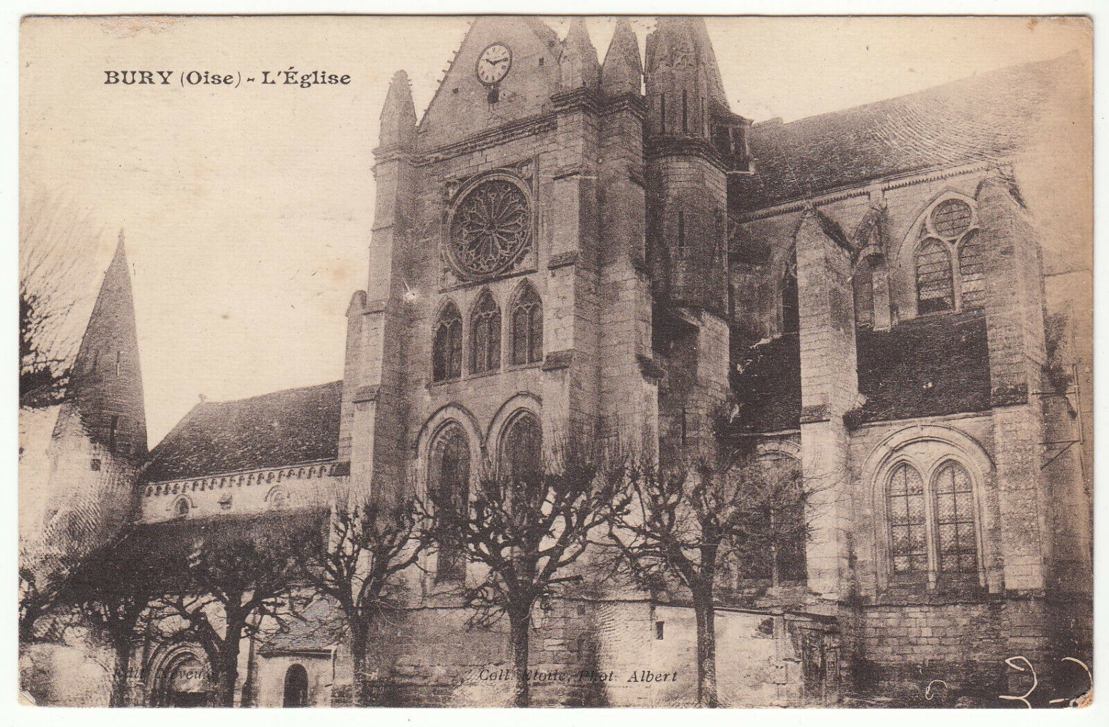 CARTE POSTALE BURY L EGLISE 123977221142